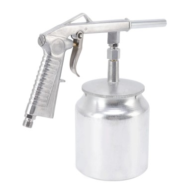 PISTOLET DO PIASKOWANIA + DYSZA METALOWY ZBIORNIK 1L