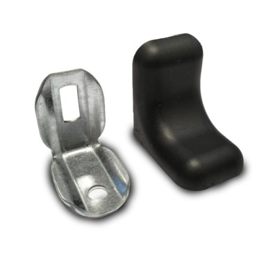 Złącze meblowe matrix z regulacją - czarne op.60szt.