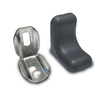 MATRIX Złącze meblowe regulacja Grafit 60szt