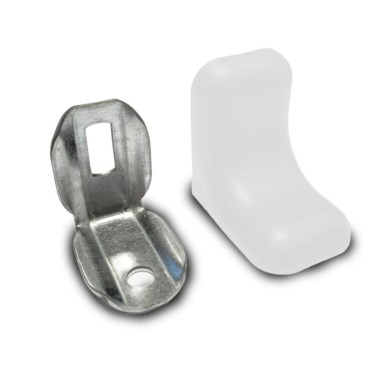 MATRIX Złącze meblowe z regulacja - biały 60szt