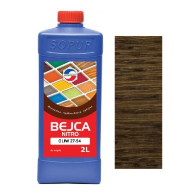 Bejca nitro do drewna SOPUR 2l OLIW 27-54